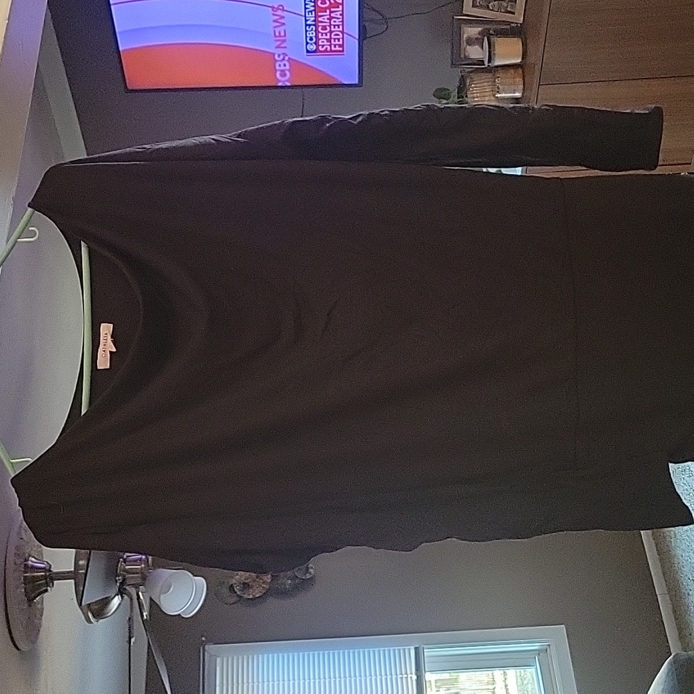 Black Athleta Shirt Dress
